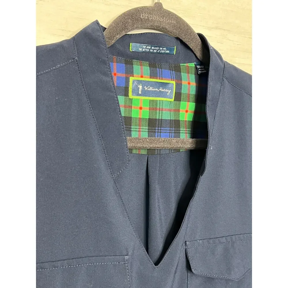 William Murray Navy Blue Golf Dress XXL Long Sleeve Sporty Casual